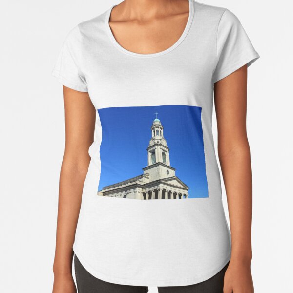 National City Christian Church Premium Scoop T-Shirt