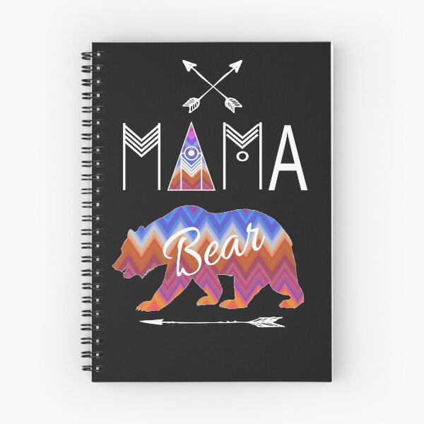 Item preview, Mama Bear Textured Mountain Tribal Family Vacation & Camping Gift designed and sold by Sapphire Star.