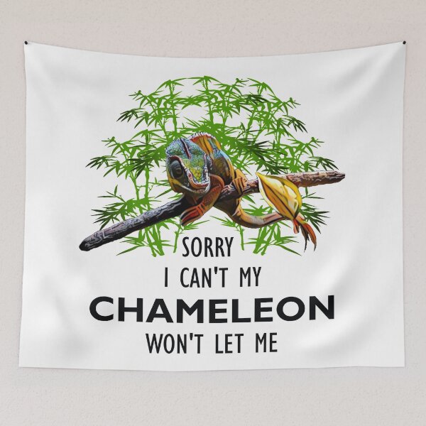 Item preview, My Chameleon Wont Let Me Reptile Keepers Design designed and sold by JRRTs.