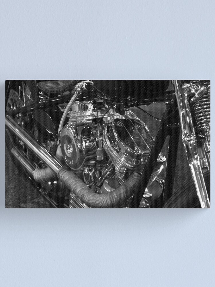 Alternate view of Hard ride Canvas Print