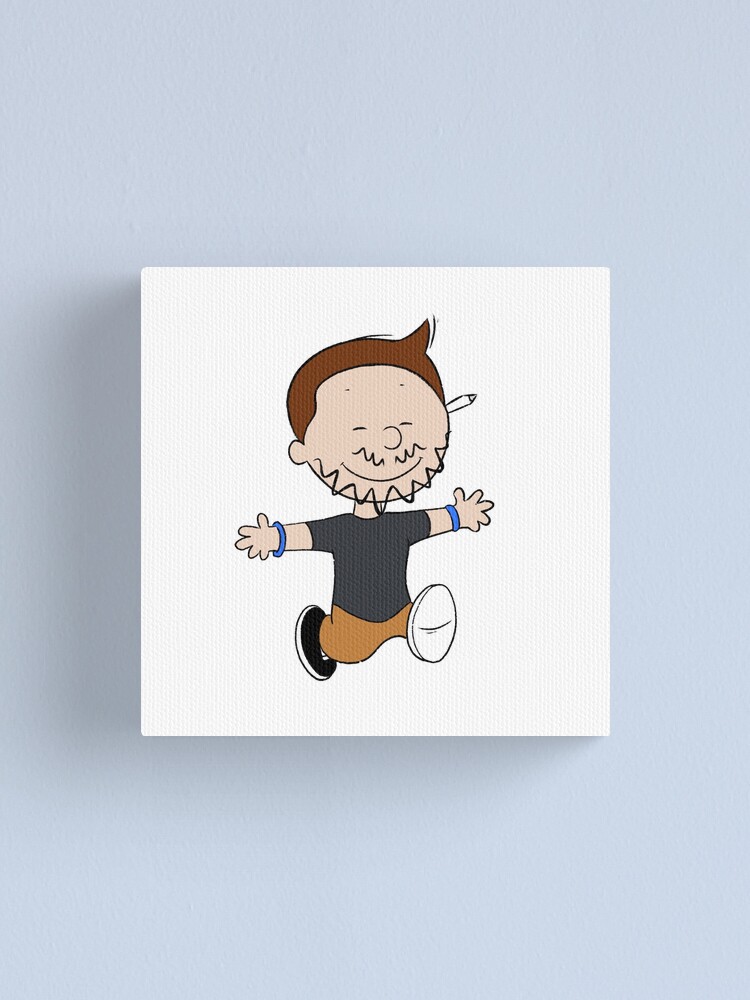 Alternate view of Charlie Brown Style! Canvas Print