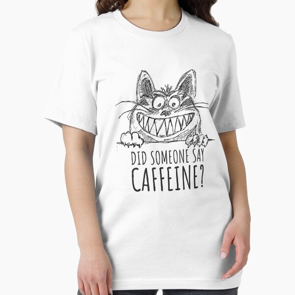 Item preview, Funny Cat Shirt, Funny Coffee TShirt, Caffeine Tees designed and sold by maxhater.
