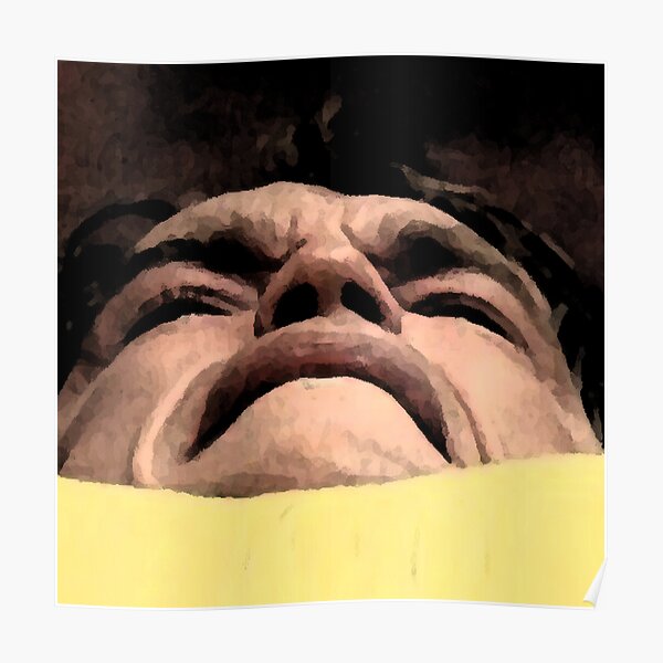 Funny Arnold Schwarzenegger close-up face while working out art, Digital Painting from Pumping Iron Funny Arnold Schwarzenegger close-up face while working out art, Digital Painting from Pumping Iron