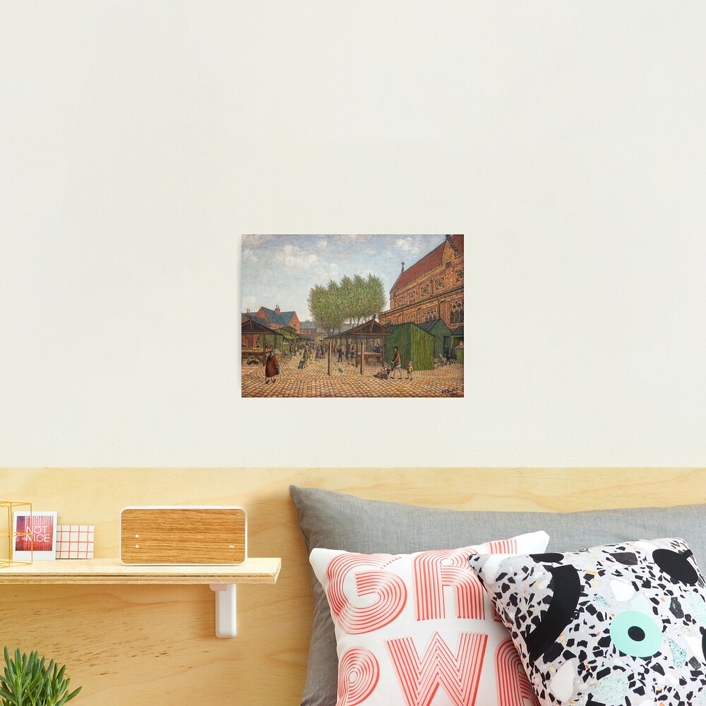 “Atherton Market” by Clarice Hall Pomfret Art Photographic Print