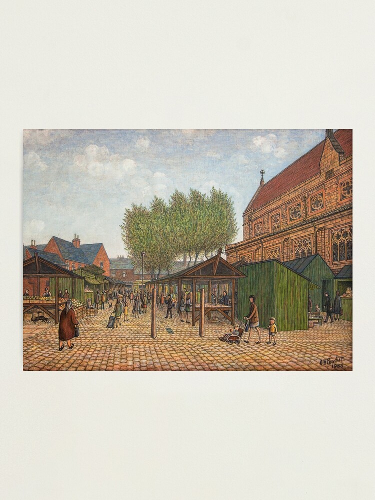 Alternate view of “Atherton Market” by Clarice Hall Pomfret Art Photographic Print