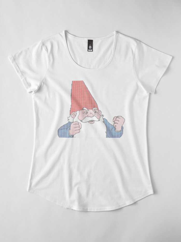 Vista alternativa de Camiseta premium de cuello ancho Oblígame prro