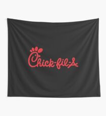 chick fil a tshirt Wall Tapestry