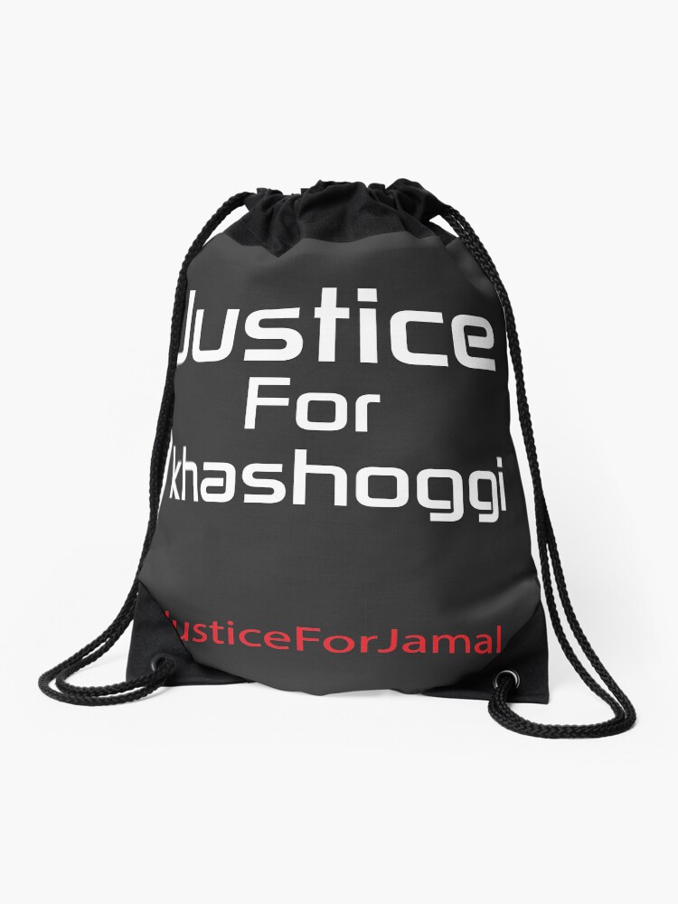 justice drawstring bag
