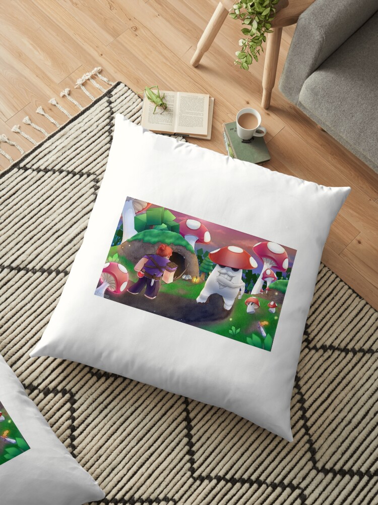 Vesteria Floor Pillow By Evilartist Redbubble - roblox gift throw blanket by minimalismluis redbubble