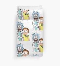 Rcik and Morty Duvet Cover