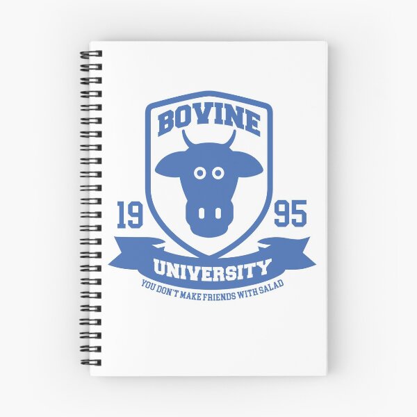 Item preview, Bovine University - You don't make friends with Salad designed and sold by Meta Cortex.