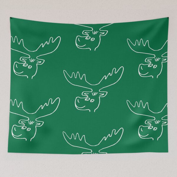 Item preview, funny moose, deer, animal, reindeer, wild, rudolph designed and sold by rhnaturestyles.