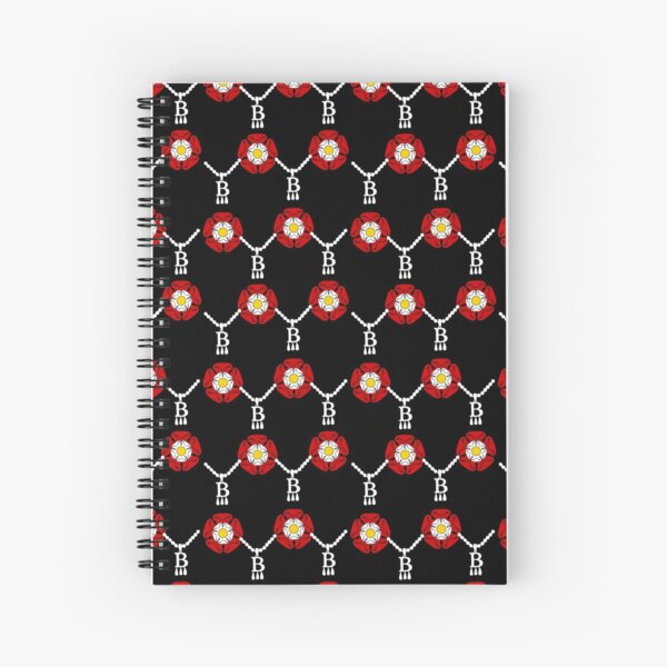 Anne Boleyn tudor rose Spiral Notebook