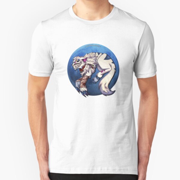 feral moon Slim Fit T-Shirt