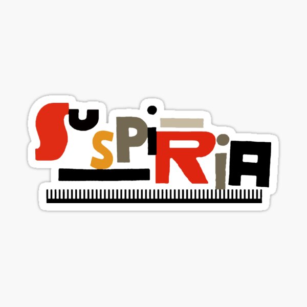 Suspiria (2018) - Multi-Coloured Design, film, Tilda Swinton, Dakota Johnson, Chloe Grace Moretz, Mia Goth, Luca Guadagnino, Horror, Thom Yorke Sticker