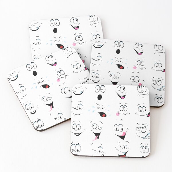 Item preview, Cartoon faces designed and sold by IMAGENACTION.