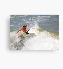 Hunter Heverly - Bogue Inlet Pier Canvas Print