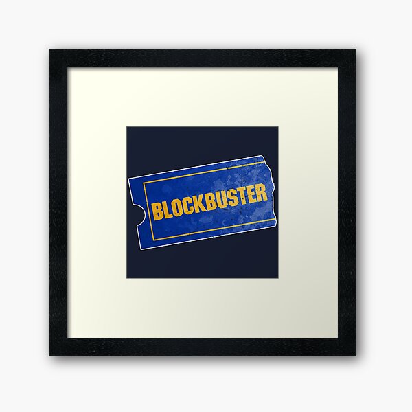 Blockbuster Framed Art Print