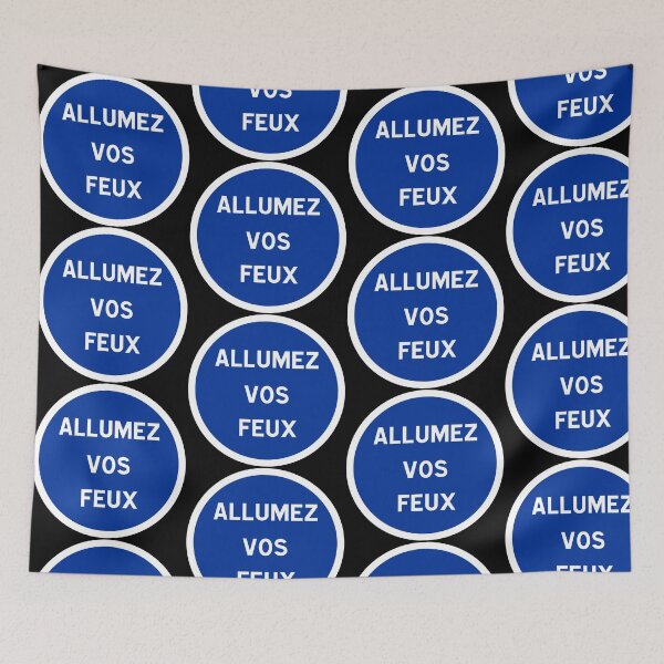 Aperçu de l'œuvre Allumez vos feux créée et vendue par romeobravado.