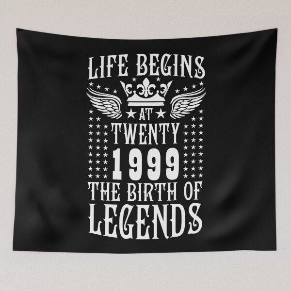 Item preview, Life begins at Twenty The Birth of Legends 1999 designed and sold by Margarita-Art.