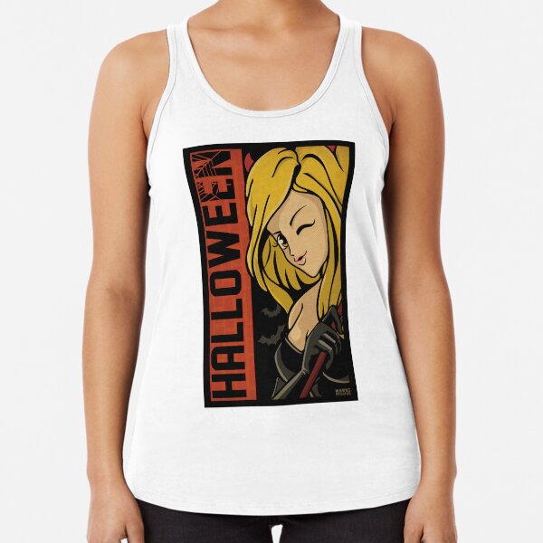 Halloween Racerback Tank Top