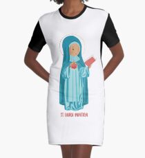 Saint Laura Montoya. Mother Laura Graphic T-Shirt Dress