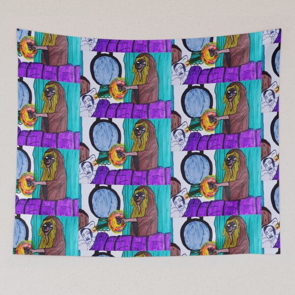 Item preview, A WITCH CAST SPELLS ON HALLOWEEN NIGHT designed and sold by JoAnnHayden.