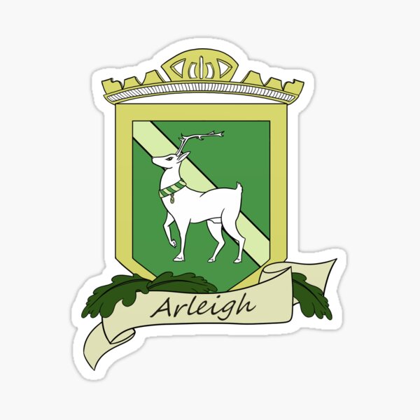 Arms of the House of Arleigh Sticker