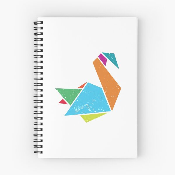 Item preview, Funny Swan - Aquatic Bird - Folded Paper Shape designed and sold by stuch75.