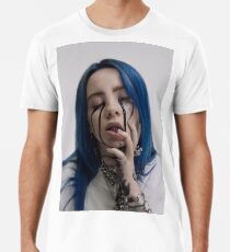 Billie Elish Schwarze Tränen Männer Premium T-Shirts