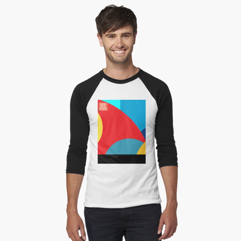 Item preview, Baseball ¾ Sleeve T-Shirt designed and sold by aremaarega.