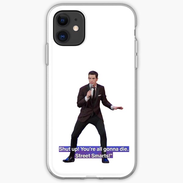 john mulaney quote - street smarts iPhone Soft Case