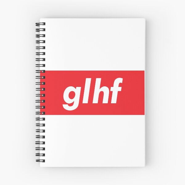 Item preview, GLHF Good Luck Have Fun. To Congratulate a Fellow Player. designed and sold by ProjectX23.
