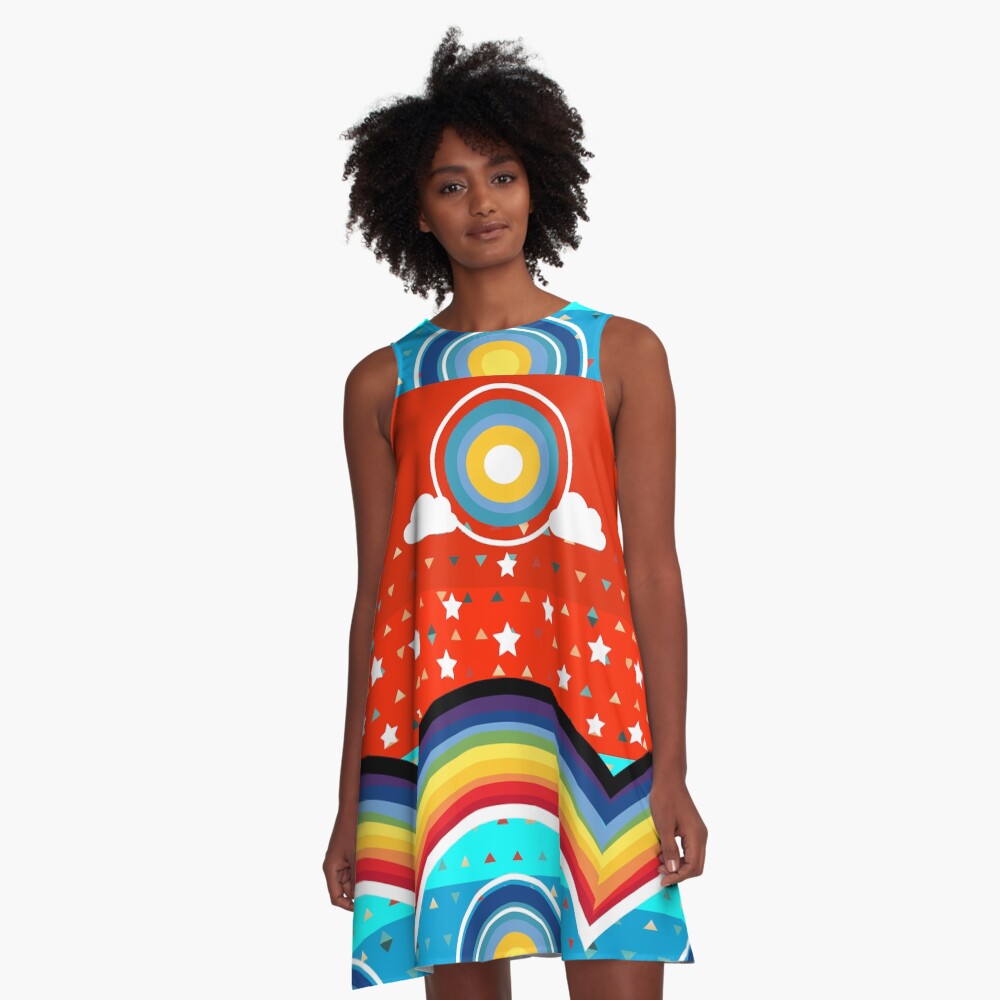 Item preview, A-Line Dress designed and sold by aremaarega.