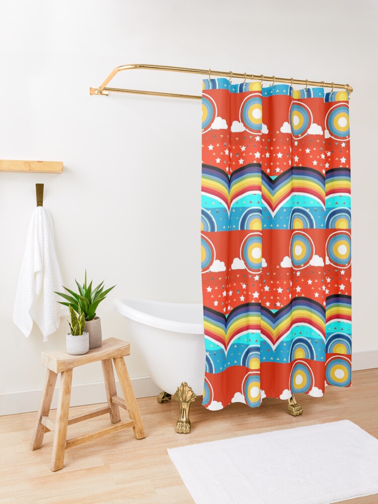 Alternate view of Christmas is a Game Shower Curtain
