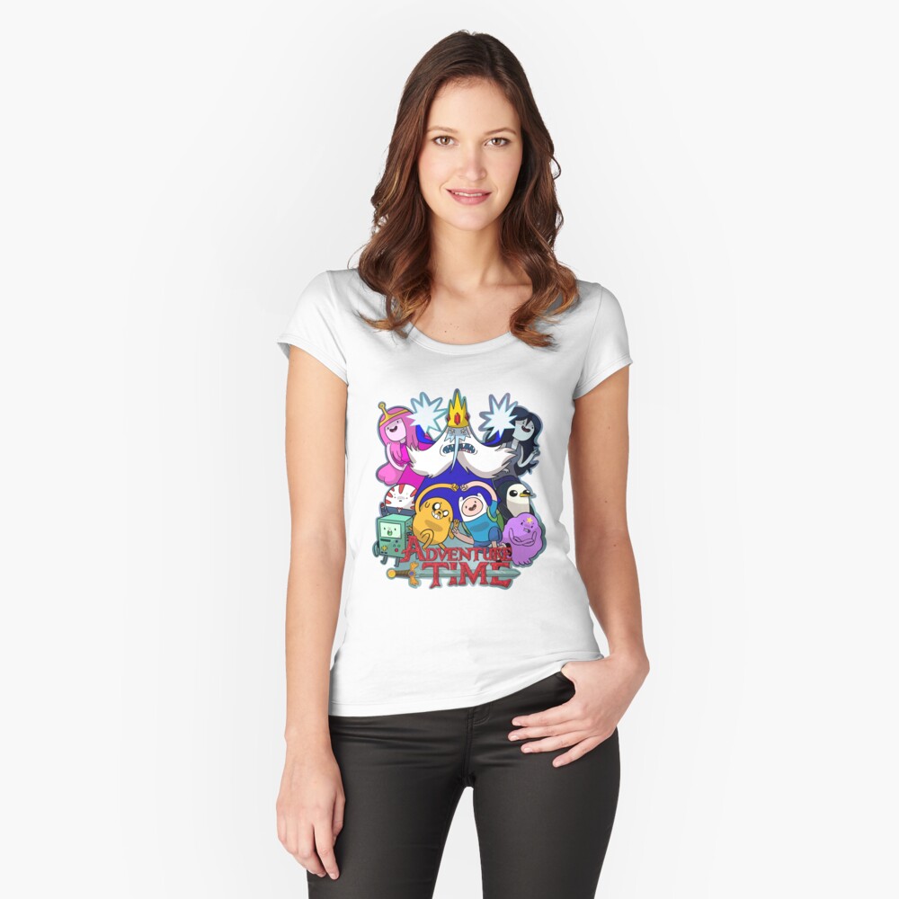 Item preview, Tailliertes Rundhals-Shirt designed and sold by imaginekayla.