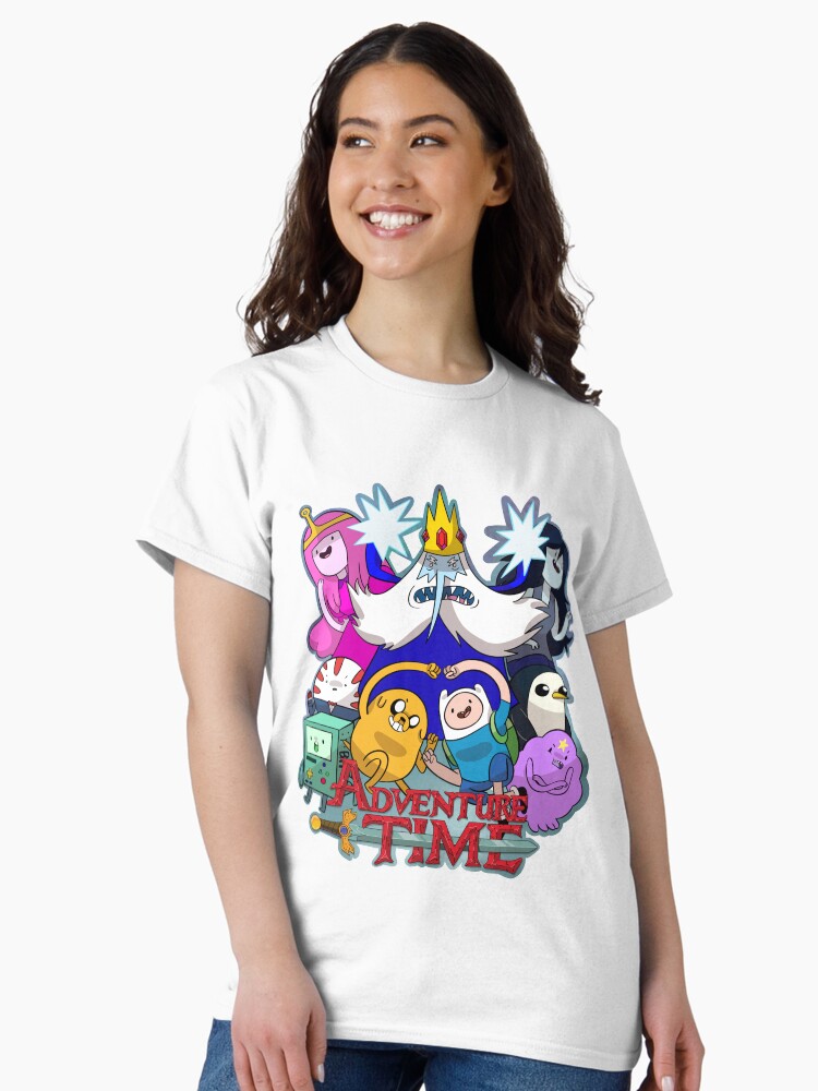 Thumbnail 2 von 7, Classic T-Shirt, Abenteuer-Zeit! designt und verkauft von imaginekayla.