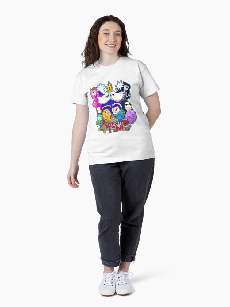 Thumbnail 4 von 7, Classic T-Shirt, Abenteuer-Zeit! designt und verkauft von imaginekayla.