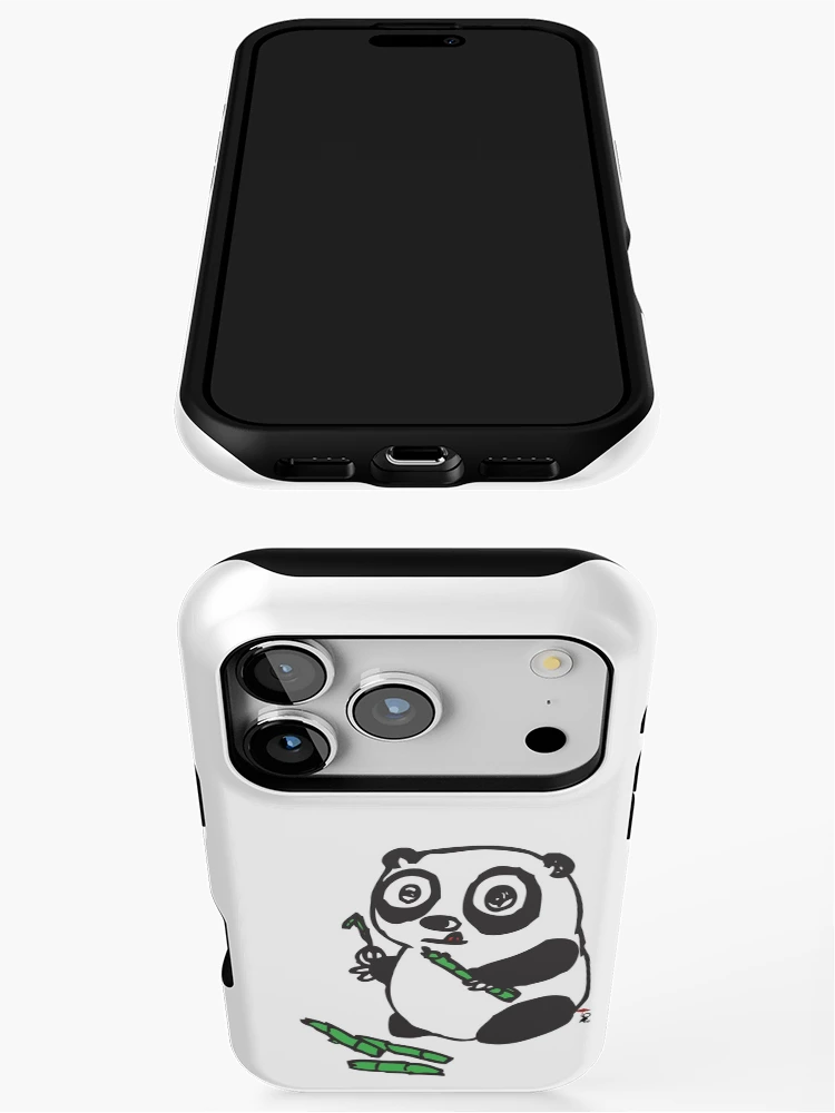 Thumbnail 3 of 4, iPhone Case, Panda's tea designed and sold by InkRain.