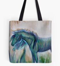 Little Blue Pony Tote Bag