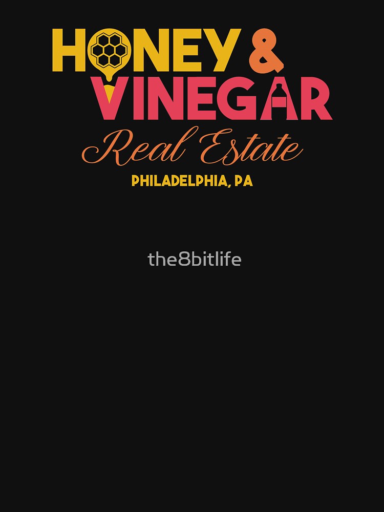 "Honey & Vinegar Real Estate" Tshirt for Sale by the8bitlife