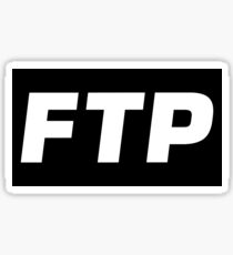 FTP BOX LOGO Sticker