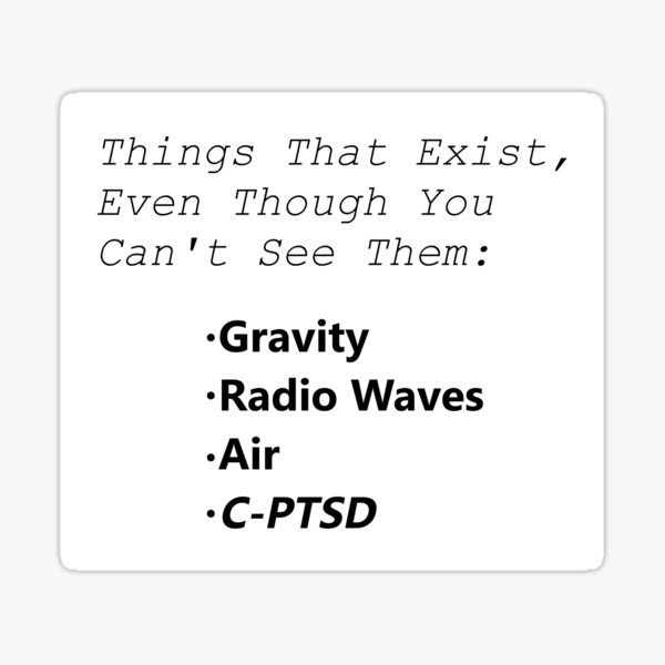 things-that-exist-c-ptsd-d-fox-sticker-for-sale-by-ferretninja