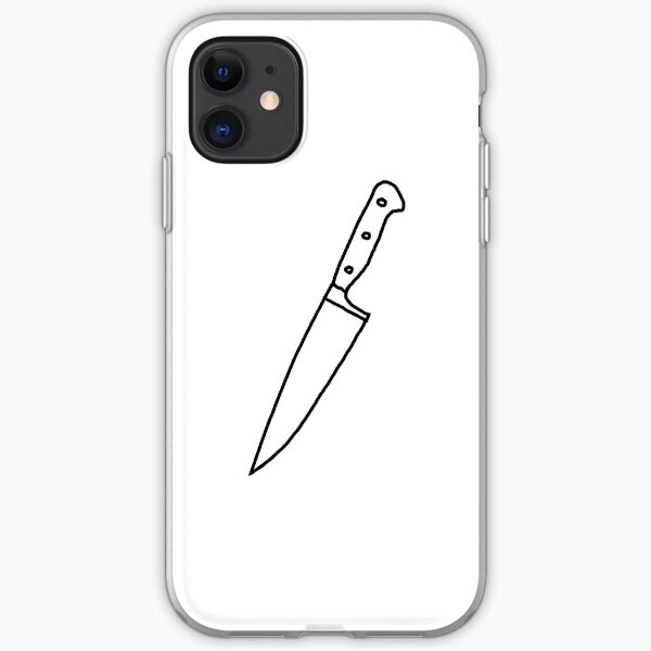 Knife Emoji Iphone Cases Covers Redbubble - roblox kawaii knife