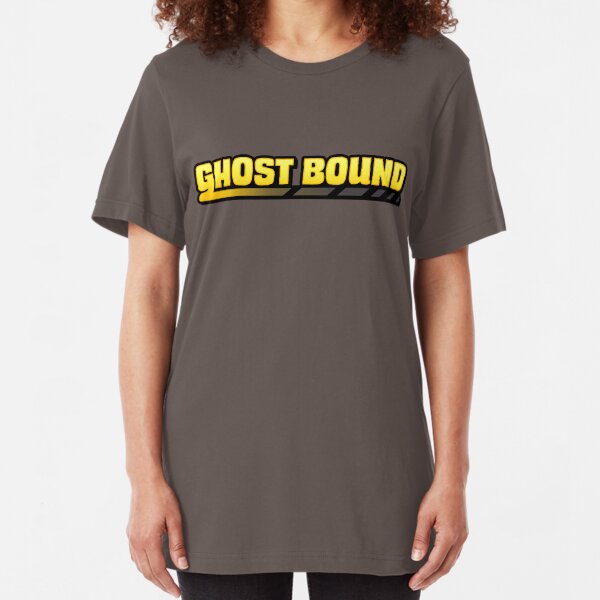 Ghost Bound - Horizontal Slim Fit T-Shirt
