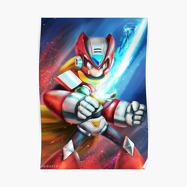 Poster Megaman Redbubble