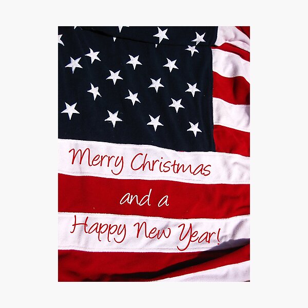 Artikelvorschau, An American Christmas greeting entworfen und verkauft von portosabbia.