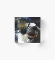 tea and plum jam Acrylic Block