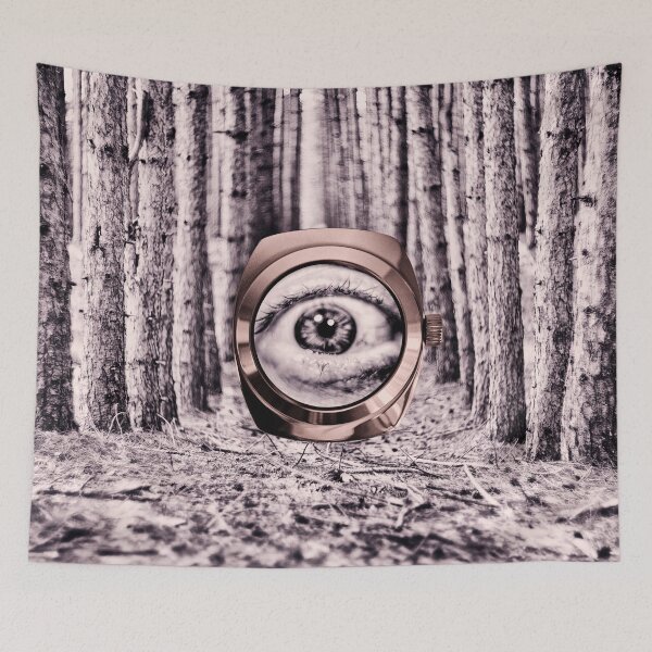 Item preview, THE EYE OF TIME / TIME IS WATCHING designed and sold by LeNumerimagiste.