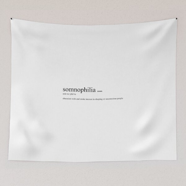 Item preview, Somnophilia – Fetish & Paraphilia Definition designed and sold by duttydesign.